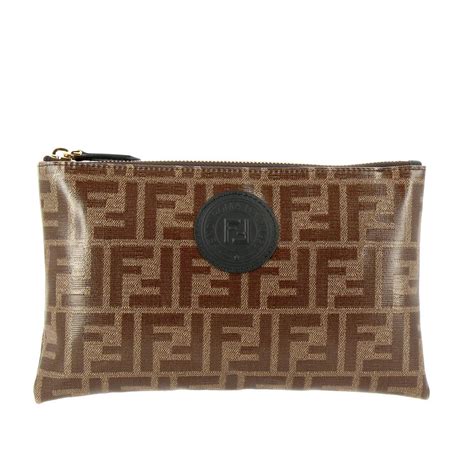 fendi porta.iphone pelle pochette|Pochette e altri accessori di lusso da Uomo .